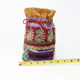 Edl Embroidered Pouch (Bronze Bottom)  / New