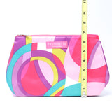 Clinique Tracy Reese For Clinique Colorful Circles Cosmetic Bag  / New