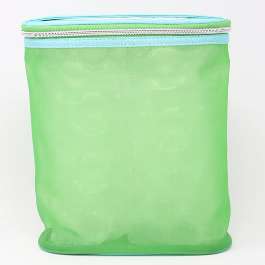 Green/Blue Mesh Cosmetic Case Bag