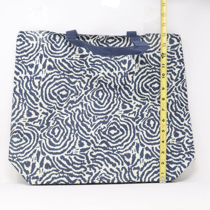 Estee Lauder Blue And Beige Printed Tote Bag  / New