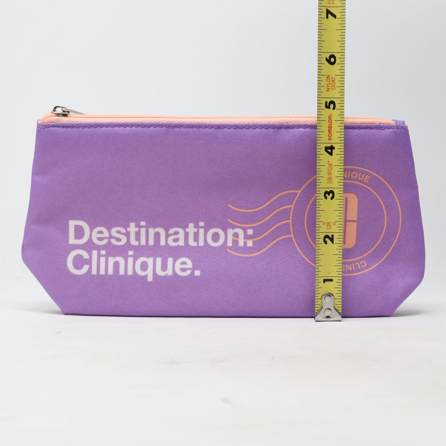 Clinique Purple/Pink Cosmetic Bag  / New