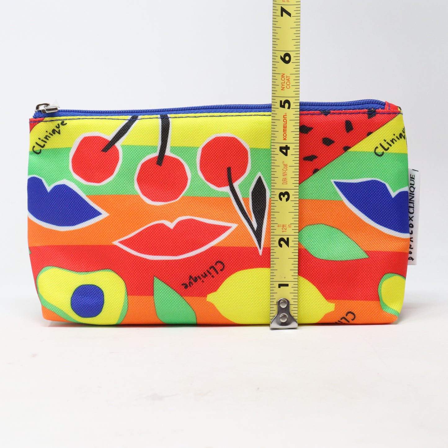Clinique X Donald Multi-Color Cosmetic Bag  / New