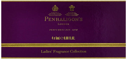Penhaligon's 4 Piece Women's Fragrance Collection 4 x 5ml / 0.68 Oz New In Box