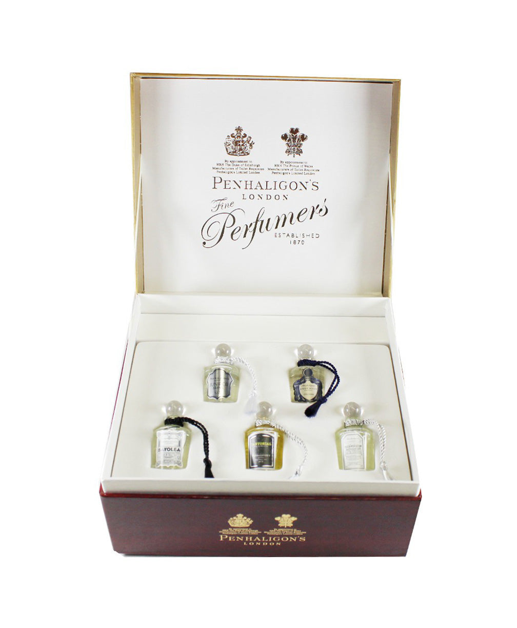 Penhaligon Men's Fragrance Collection Gift Set 5 x 0.17 oz / 5 ml New In Box