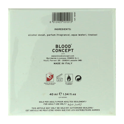 Blood Concept O Parfum Dropper 40ml/1.34Oz New In Box