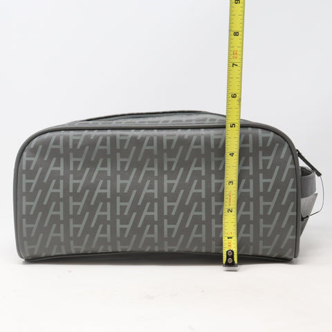 Alford & Hoff Grey Dopp Kit Toiletry Bag  / New