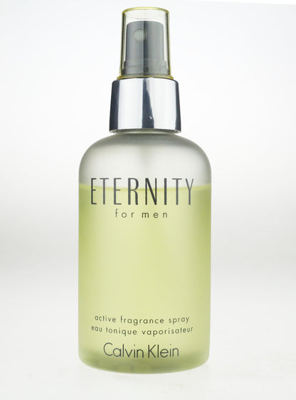Calvin Klein Eternity Active Fragrance Spray 6oz/150ml 80% Low Fill Damaged Box